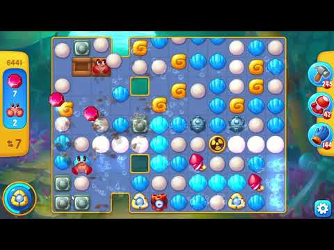 Fishdom 6441 Level - 18 moves - NO BooSTERS
