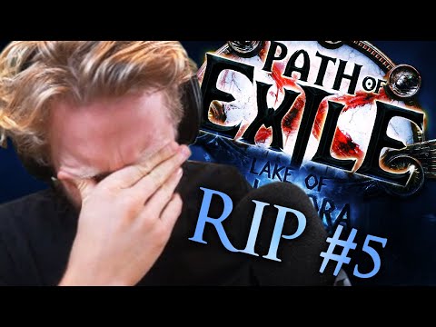 Quin Loses His MOST BELOVED Character Yet | PoE: Lake of Kalandra SSFHC - RIP #5