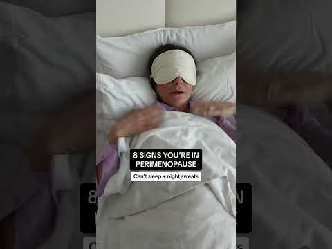 8 signs you're in perimenopause