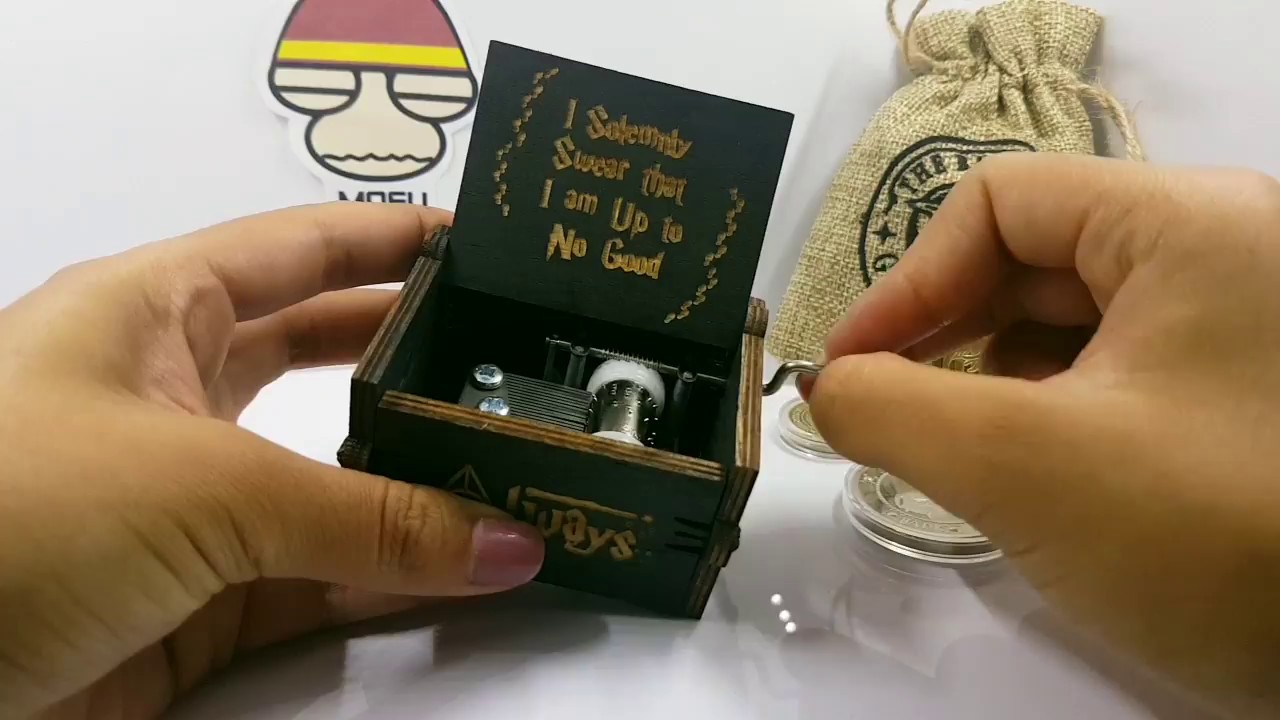 Caja Musical Harry Potter Original Edición Especial