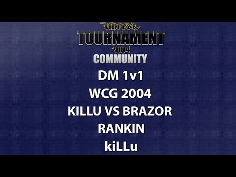 UT2004 DM 1v1 - World Cyber Games 2004  - kiLLu vs Brazor - Rankin - kiLLu
