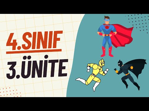 4.SINIF İNGİLİZCE 3.ÜNİTE KONU ANLATIMI