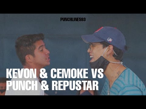 Kevon & Cemoke vs Punch & Repustar - 4tos / #1 edición 2vs2 (Punchline 2021)