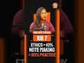 Ethics Is 10 Note Making And 90 Practice UPSC 2024 AIR 7 Aayushi Bansal Topper Talk
