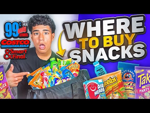 Where to Buy Snacks to Sell at School *Best Stores*