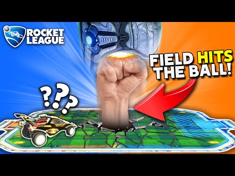 Rocket League, but the FIELD CAN HIT THE BALL