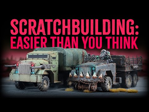 Scratch building Warhammer 40K Is Easier Than You Think