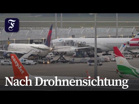 Münchner Flughafen teilweise wieder in Betrieb
