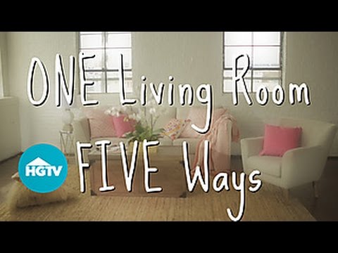Style a Living Room 5 Ways | Design Tips | HGTV