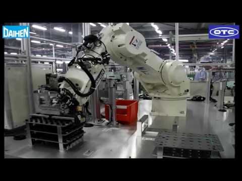 Bolt palletizing system Dimension calculation and palletizing while using the small handling robot. FD-H5