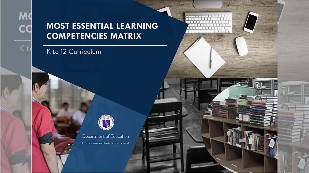 Kindergarten -  Most Essential Learning Competencies  (MELC)