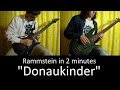 29) Rammstein - Donaukinder (Guitar & Bass ...