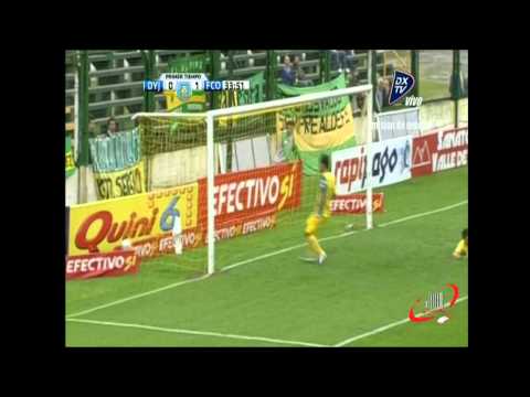 GOL DE PEREYRA DIAZ - DEFENSA Y JUSTICIA 0 FERRO 2 - FECHA 9 B NACIONAL (06 10 2012)