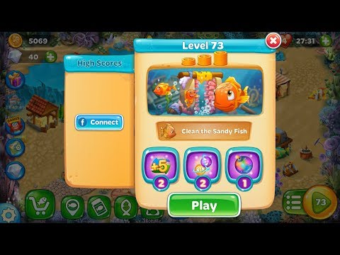 Reef Rescue Level 73 HD 1080p