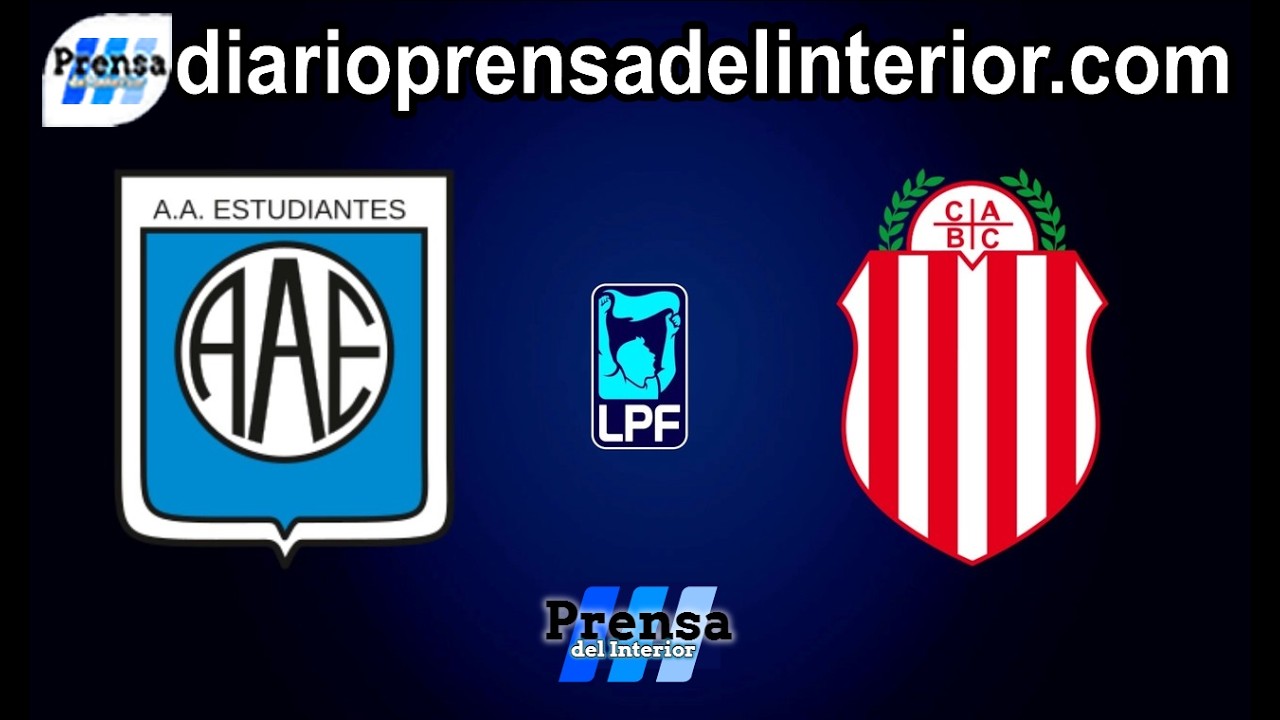 ESTUDIANTES (RC) Vs. BARRACAS CENTRAL EN VIVO | Torneo Apertura 2026 | Fecha 14