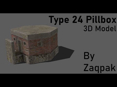 Metamorphosen Project | Welsh Type 24 Pillbox Model, By Zaqpak | Mjolnir Studios
