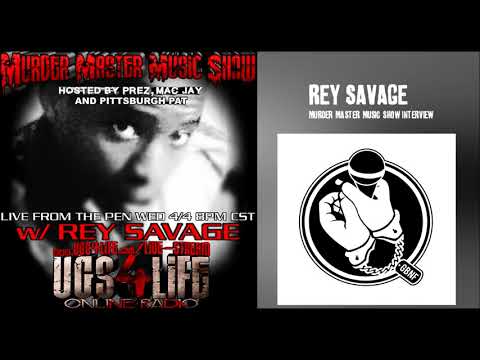 Rey Savage Murder Master Music Show Interview 4 4 18