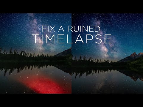 Headlamp Ruined My Astro Timelapse! FIXED in 30 seconds.