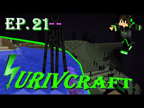Surivcraft Ep.21 - Enderman Farm [60 fps]