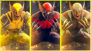 Marvel’s Wolverine – Opening Scene With ALL Suits