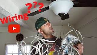 Installing A Ceiling Fan With No Preexisting Wiring