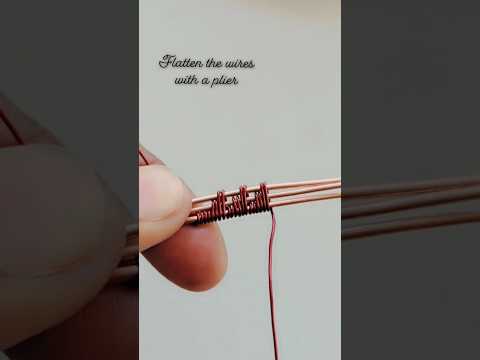 3 Wire Weave Pattern Tutorial #regaliabyreyney #wirewrappingtutorial #wireweaving