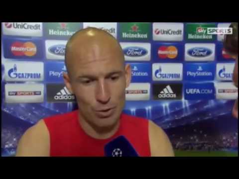 ARJEN ROBBEN INTERVIEW ARSENAL ( Nachspielzeit )