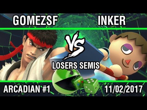 [Gambler #7 ARCADIAN] Inker (Aldeano) Vs. GomezSF (Ryu) Loser Semifinals - Top 8