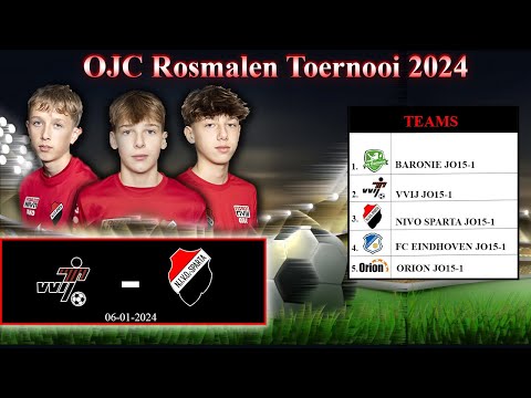 OJC ROSMALEN TOURNAMENT 06-01-2024: VVIJ - NIVO SPARTA