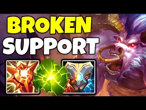 LATE GAME ALISTAR IS NOT BALANCED (THE ADC CAN'T ESCAPE)