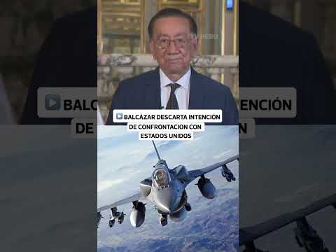 “No es momento, hay otras prioridades en el país”: Balcázar sobre compra de aviones F16