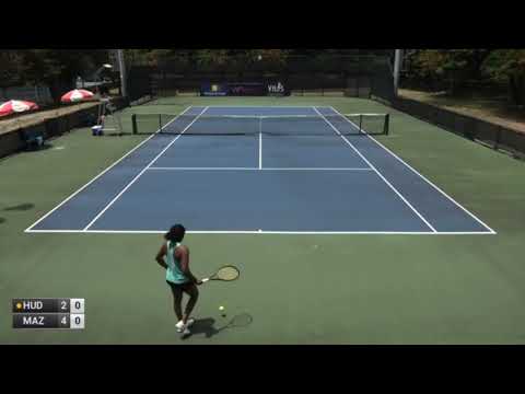 Zora Hudson v Juliette Mazzoni - W25 SANTO DOMINGO (match incomplete)