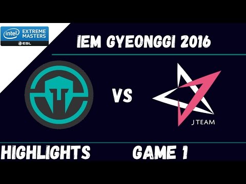 IMT vs JT Highlights Game 1 | IEM Gyeonggi 2016 Day 1 | Immortals vs J Team