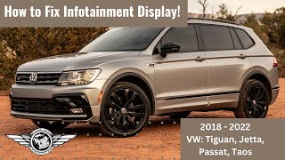 ULTIMATE Glitch Fix for 2018-2022 VW Tiguan/Taos/Jetta/Passat Infotainment Display!