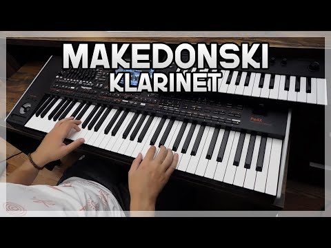 Makedonski KLARINET Melos // MARKO MX - Perfektan Zvuk - Kontrol M32 & KORG Pa4x!