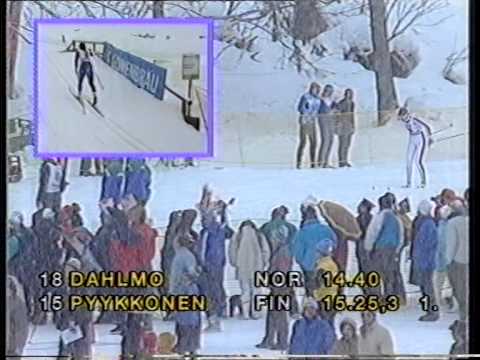 Skid-VM 1987, Oberstdorf - 5 km, damer