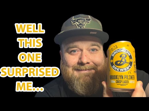 Brooklyn Brewery: BROOKLYN PILSNER Crisp Lager Beer Review!