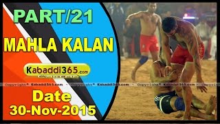 (13) (Mahla kalan)(Moga) Kabaddi Tournament 30 Nov 2015
