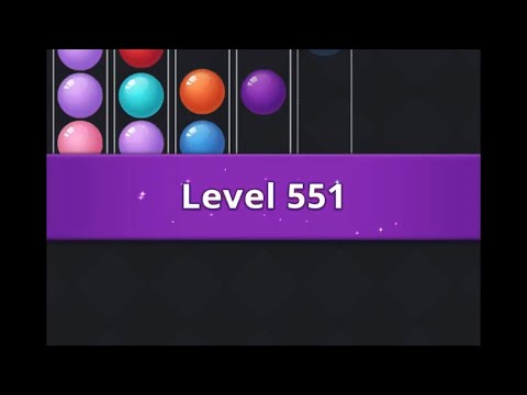 Color Bubble - Ball Sort Puz (Level 551)
