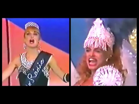 Show de Calouros Transformistas Disputa entre Sabrina e Steffany Muniz Trechos 1992 📺