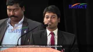 Law of Attraction by Venu Kalyan at IMPACT SEPT  2015