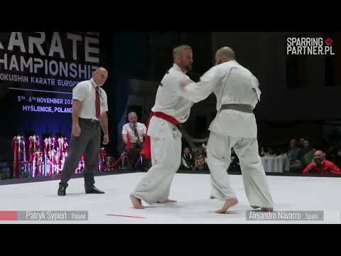 Alejandro Navarro vs Patryk Sypień final fight 19th European Open Karate Championship 2022 IKO