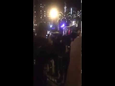 SF protesters stand off with SFPD