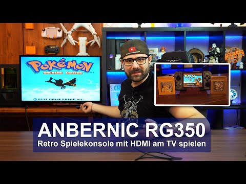 [ANBERNIC RG350] Retro Spielekonsole mit HDMI am TV spielen [UPDATE][4K]