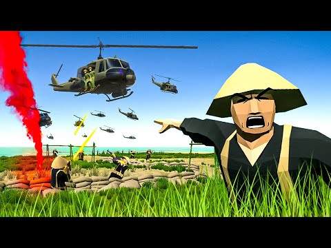 Leading the Biggest HELICOPTER INVASION in Vietnam War History in Ravenfield!