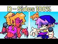 Friday Night Funkin': D-Sides 100% Complete (New Songs + Week 1,2,3,4,Tutorial) [FNF Mod/Remix/HARD]