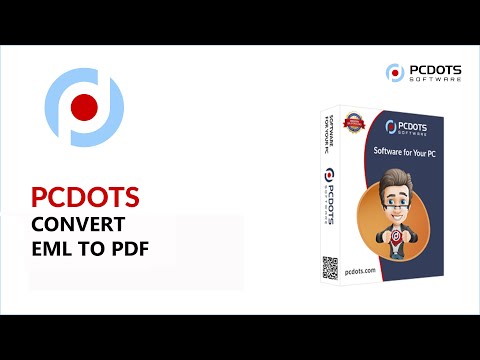 PCDOTS Email Backup Software video tutorial, click to play