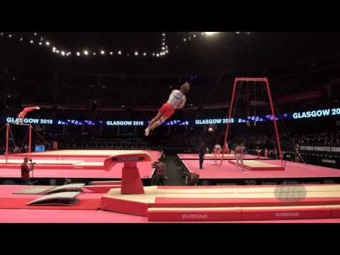 WINTHER Joachim (DEN) - 2015 Artistic Worlds - Qualifications Vault 1