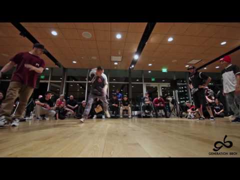 Bboy Fed   One Shot Weekend   2v2   Top 8   Freight Rockers vs Zoologic