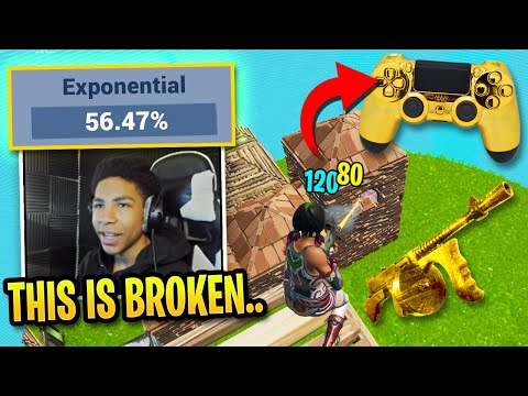 NRG Unknown is *UNBEATABLE* with NEW Exponential Settings! (Fortnite)